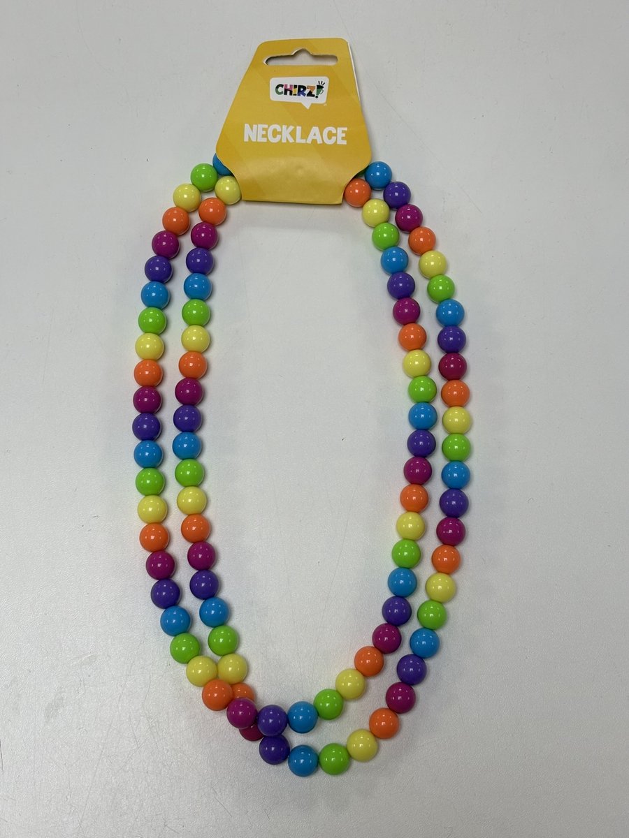 Kralen ketting regenboog - pride - festival
