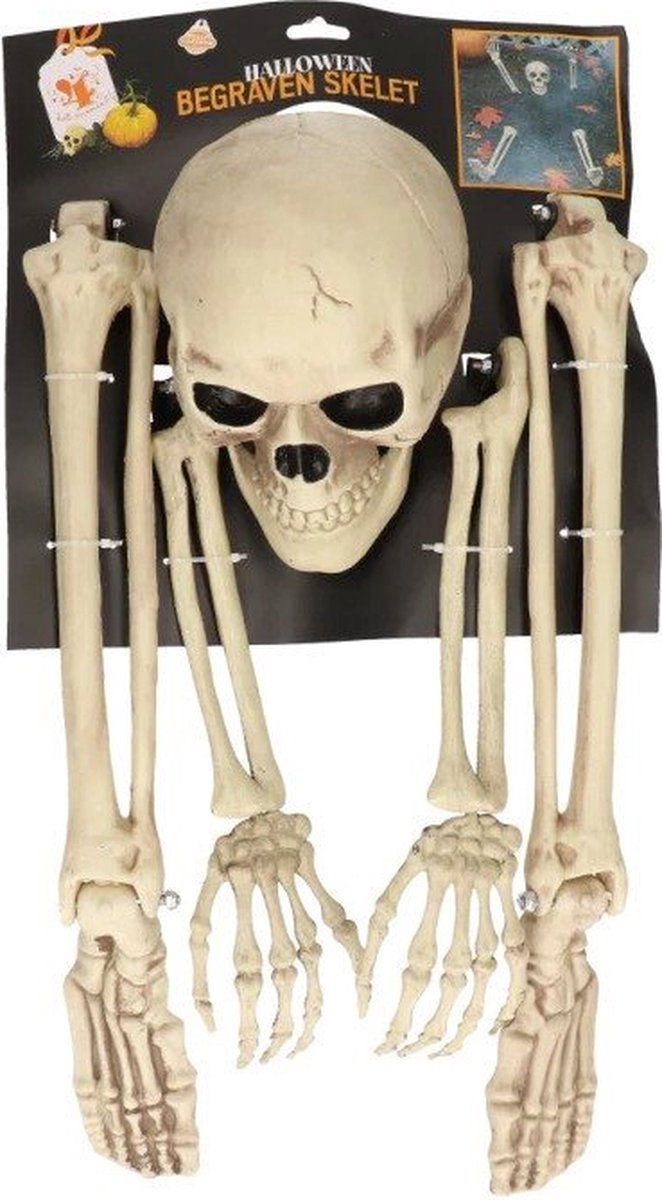 Skelet halloween - 5 delig - Tuindecoratie