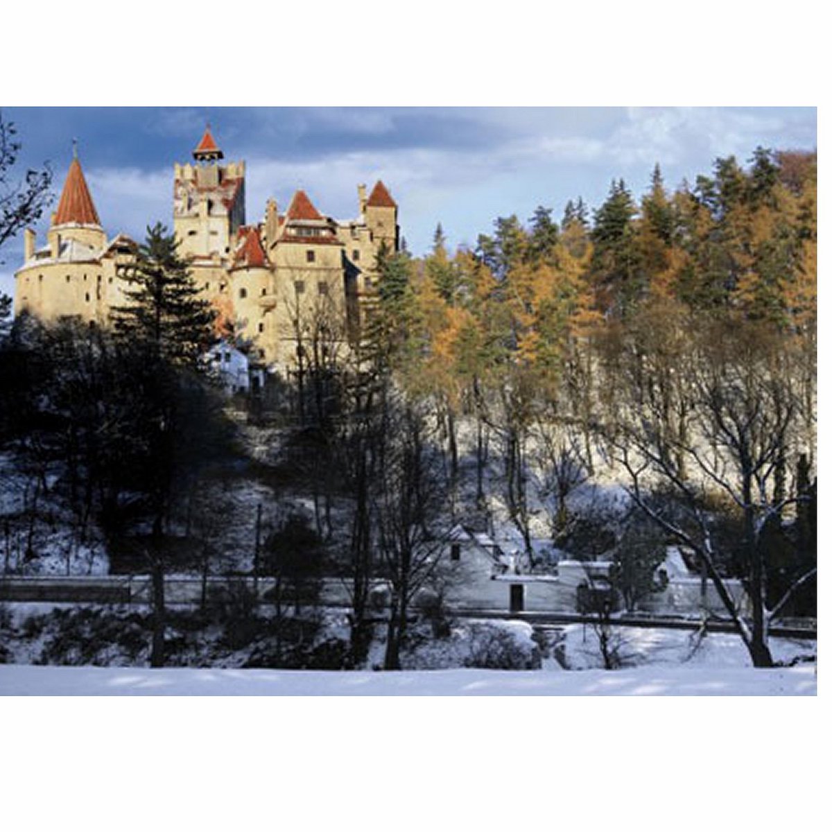 D-Toys legpuzzel - 500 stukjes - Bran Castle Roemenië puzzel.