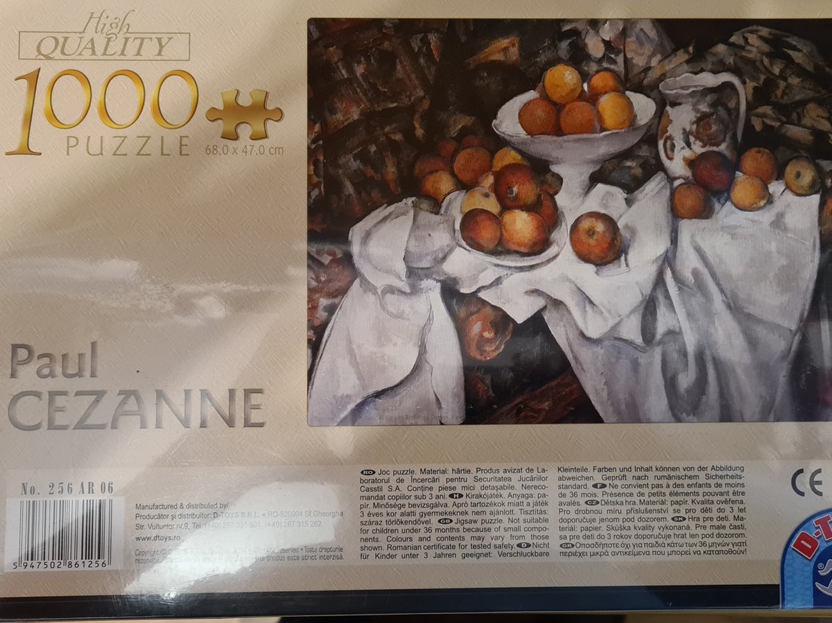 Paul Cezanne 1000 stukjes puzzel
