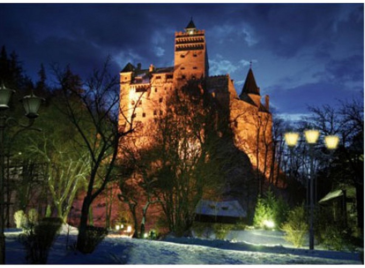 Romania : Bran Castle - Puzzel 1000 Stukjes