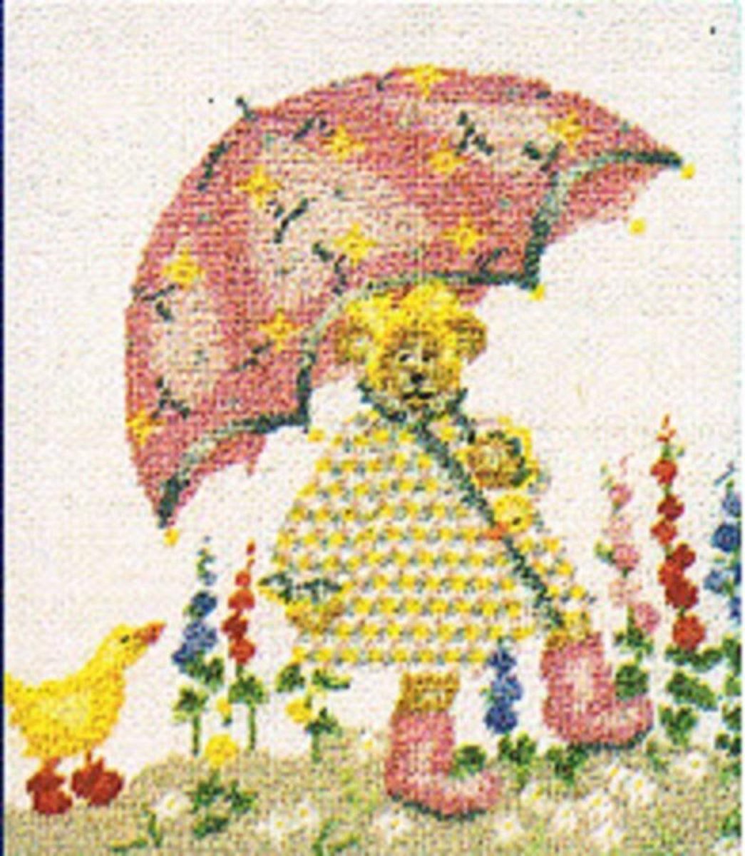 Dmc voorbedrukt stramien Excl. Garen REC 016