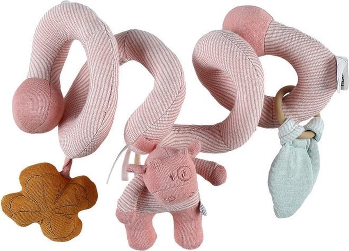 Dam Boxspiraal Noukies Lola Junior 27 Cm Bio-katoen Rood