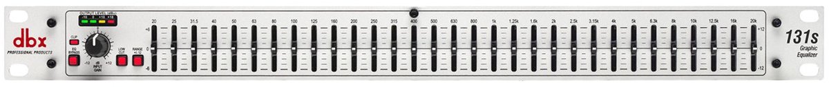 DBX 131S grafischer 1x 31-Band EQ - Equalizer