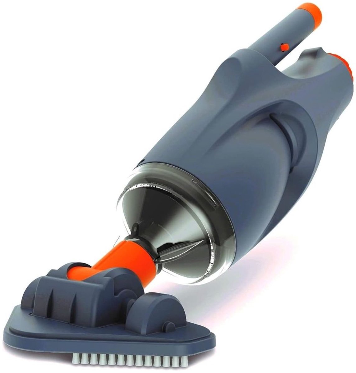 Zwembadstofzuiger Elektrisch - Zwembad Robot - Zwembad Stofzuiger Oplaadbaar - Sterkte Zuigkracht - Grijs - 35 x 34 x 38 cm