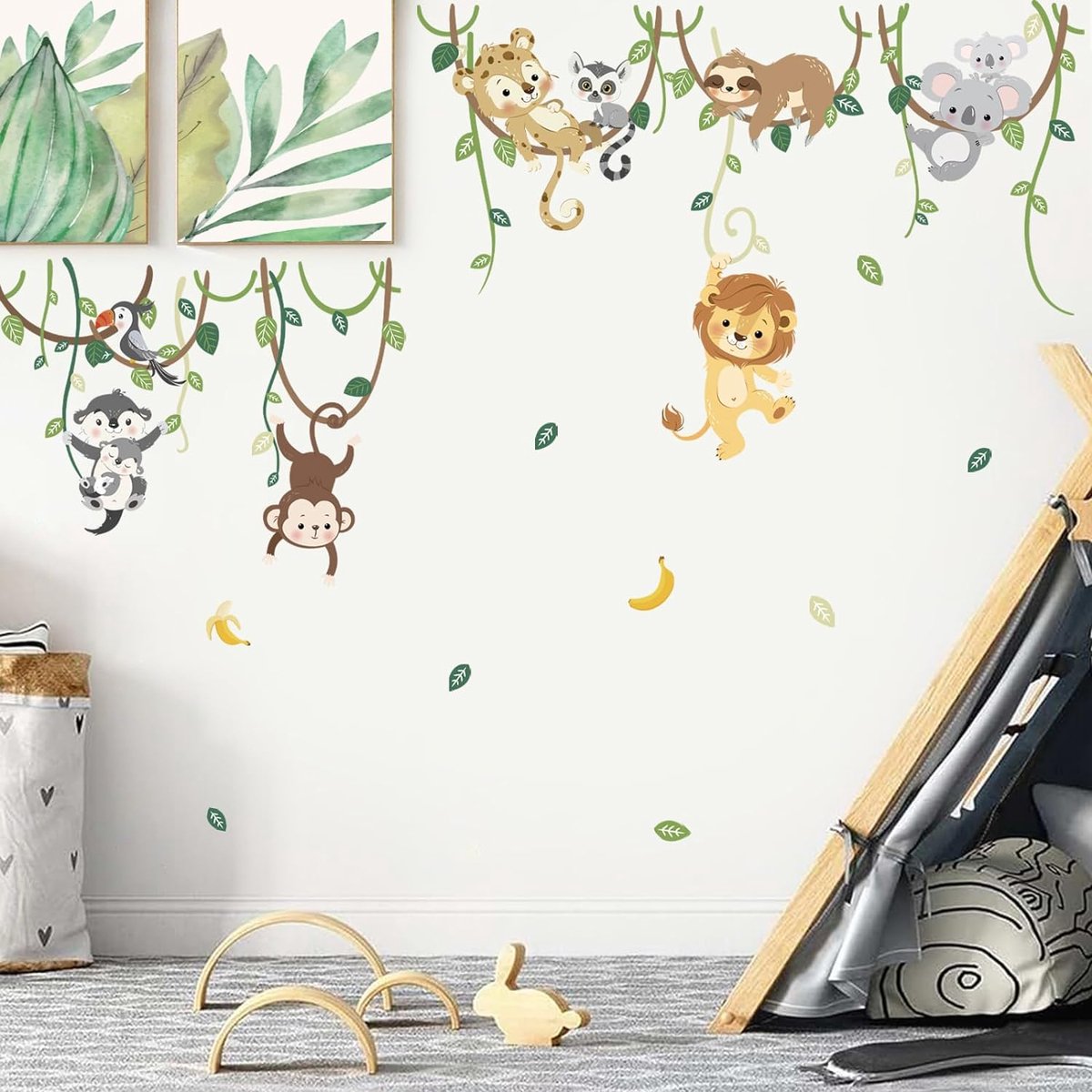 Jungle Dieren Muurstickers