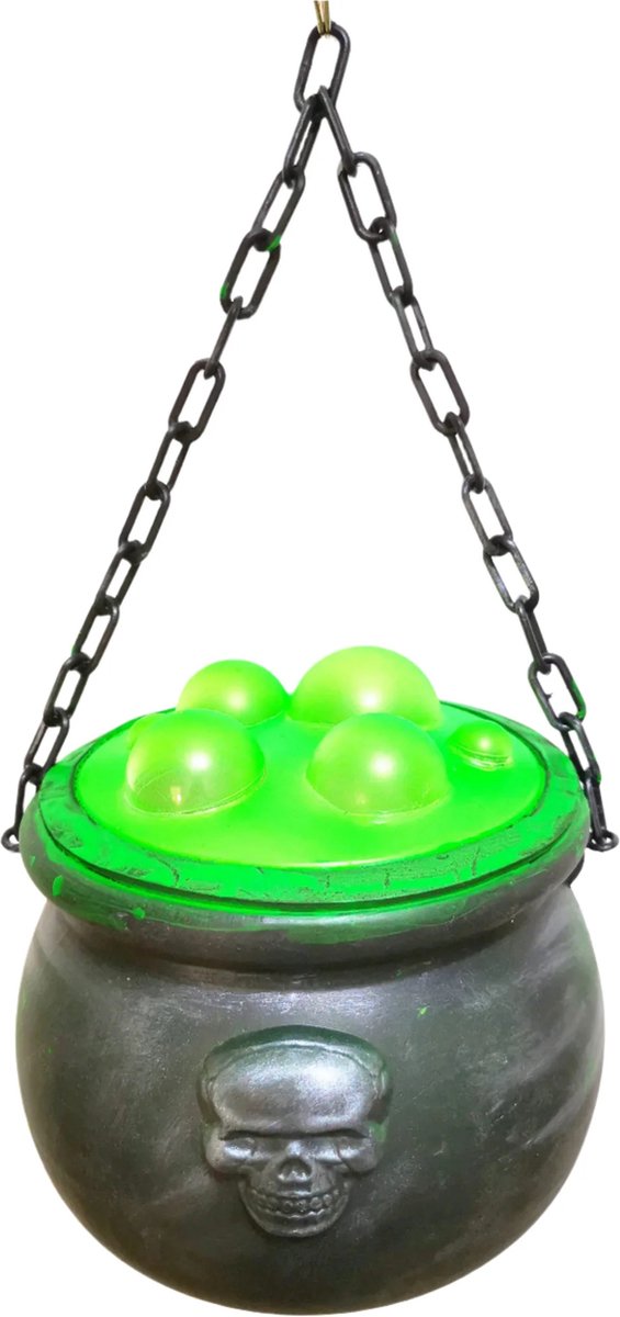 Heksenketel - Halloween - licht en geluid