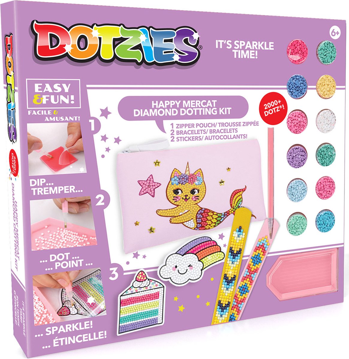 Diamond Dotz - Dotzies Activity Set - Mercat