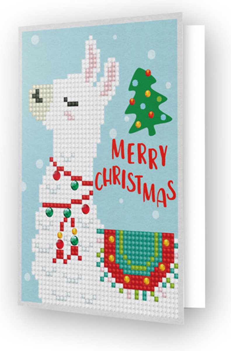 Set van 3 Diamond dotz kerstkaarten