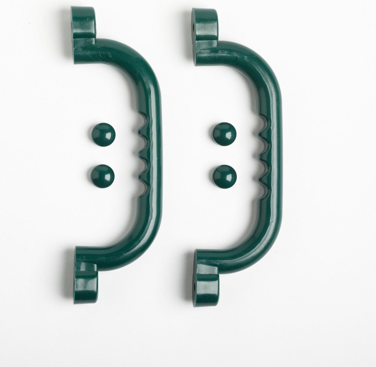 DICE Kunststof Handgrepen Set - Donkergroen