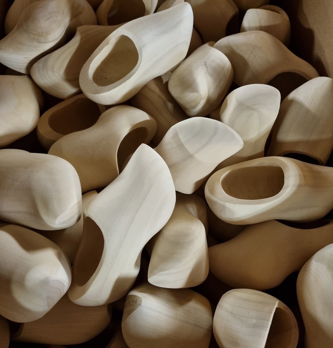 knutselkompjes 20 stuks - links en rechts door elkaar - 14cm lengte