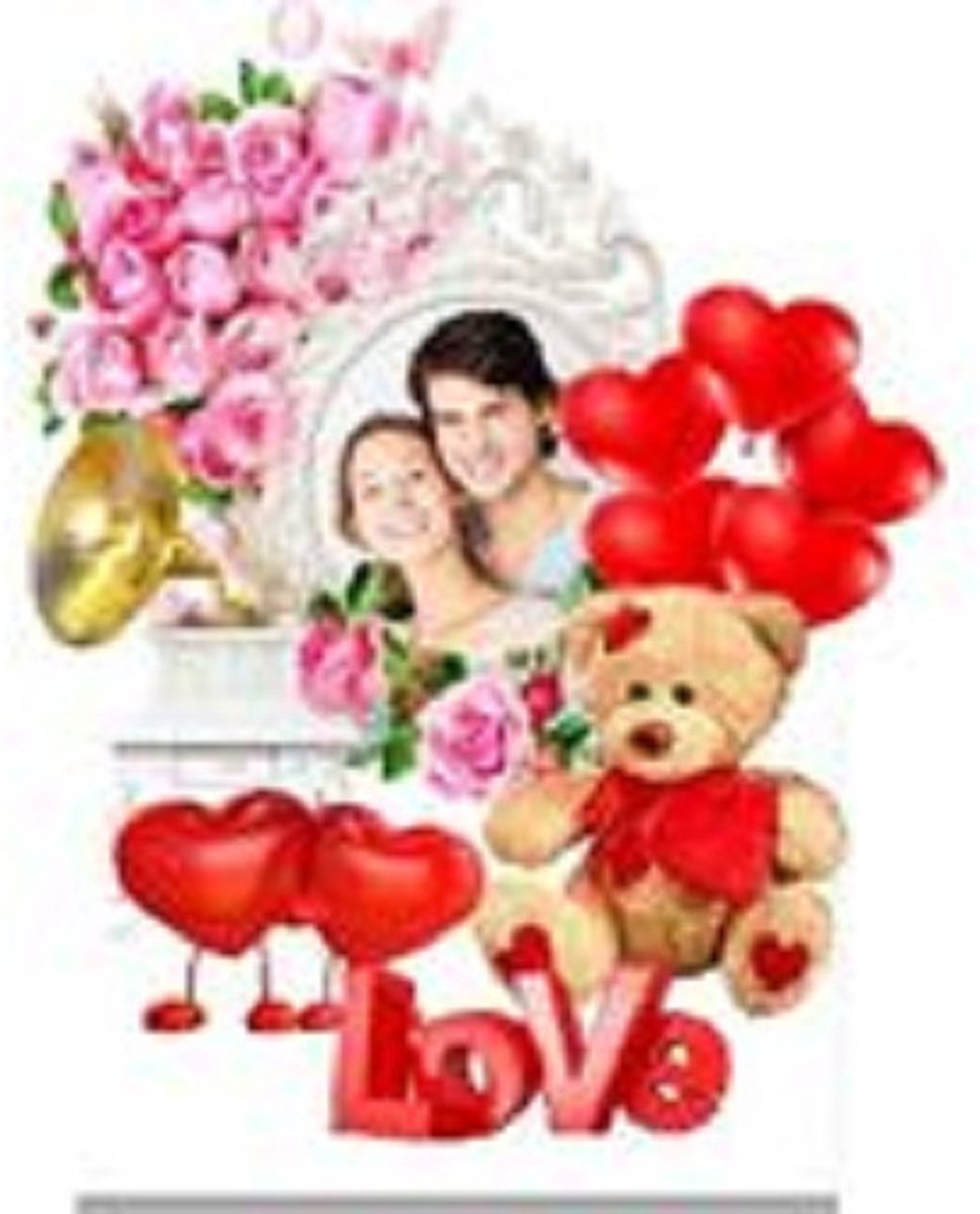 Diamond Painting 3D - Tafeldecoratie - DIY diamond drawing - Trafreeltje - Love