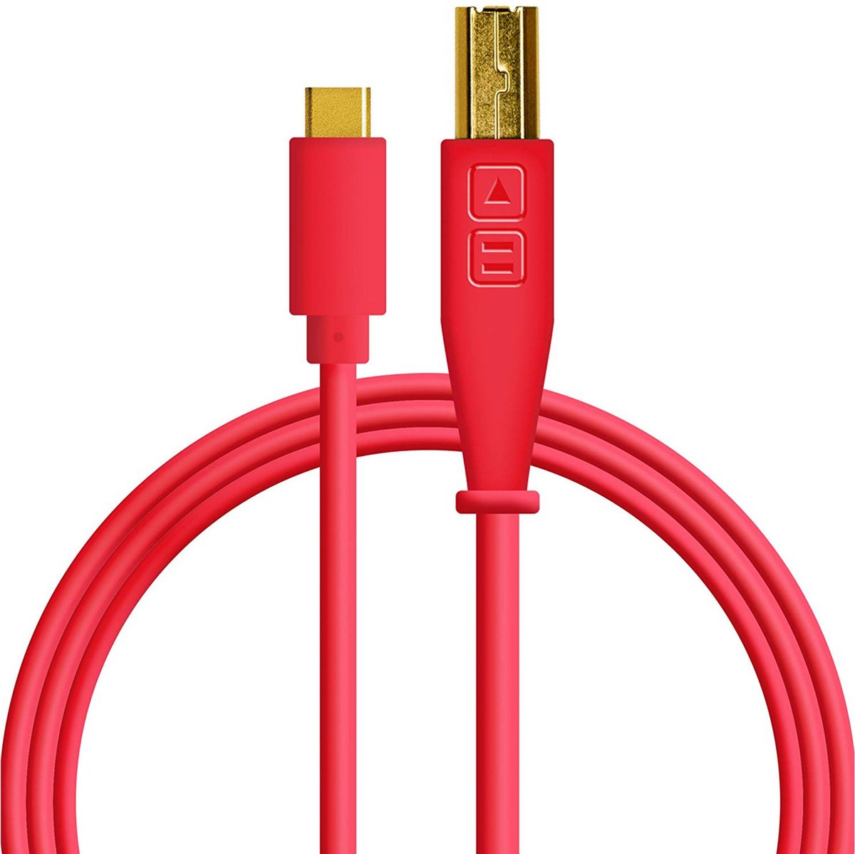 DJ TECHTOOLS Chroma Cable - USB-C/USB-B kabel voor DJs