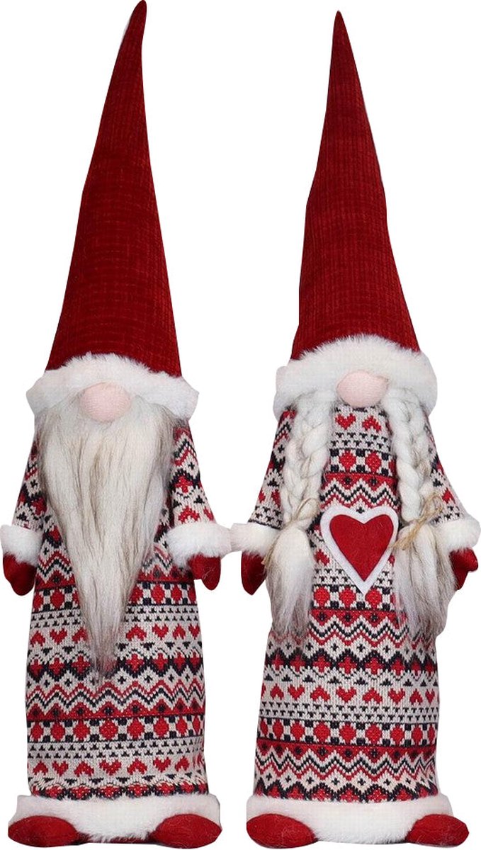 Kerstversiering DKD Home Decor Polyester (14 x 12 x 56 cm) (2 Stuks)