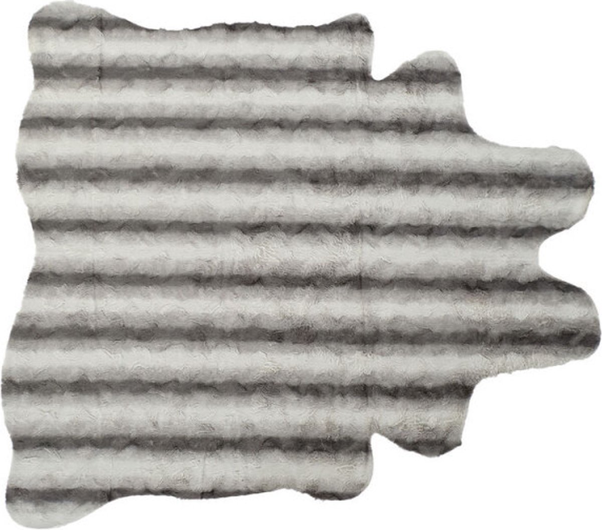 Tapijt DKD Home Decor 160 x 150 x 2 cm Grijs Polyester Wit