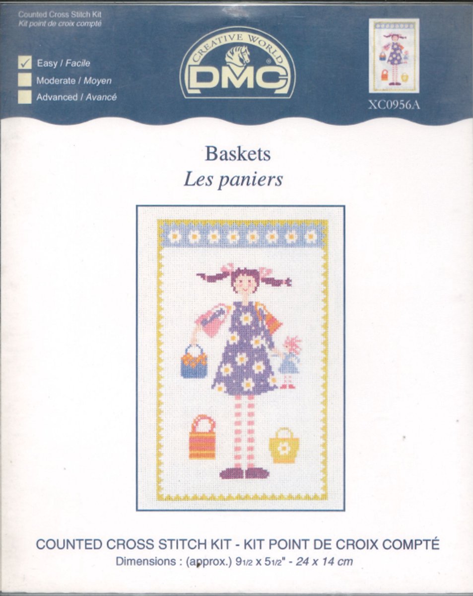 DMC Borduurpakket - Baskets