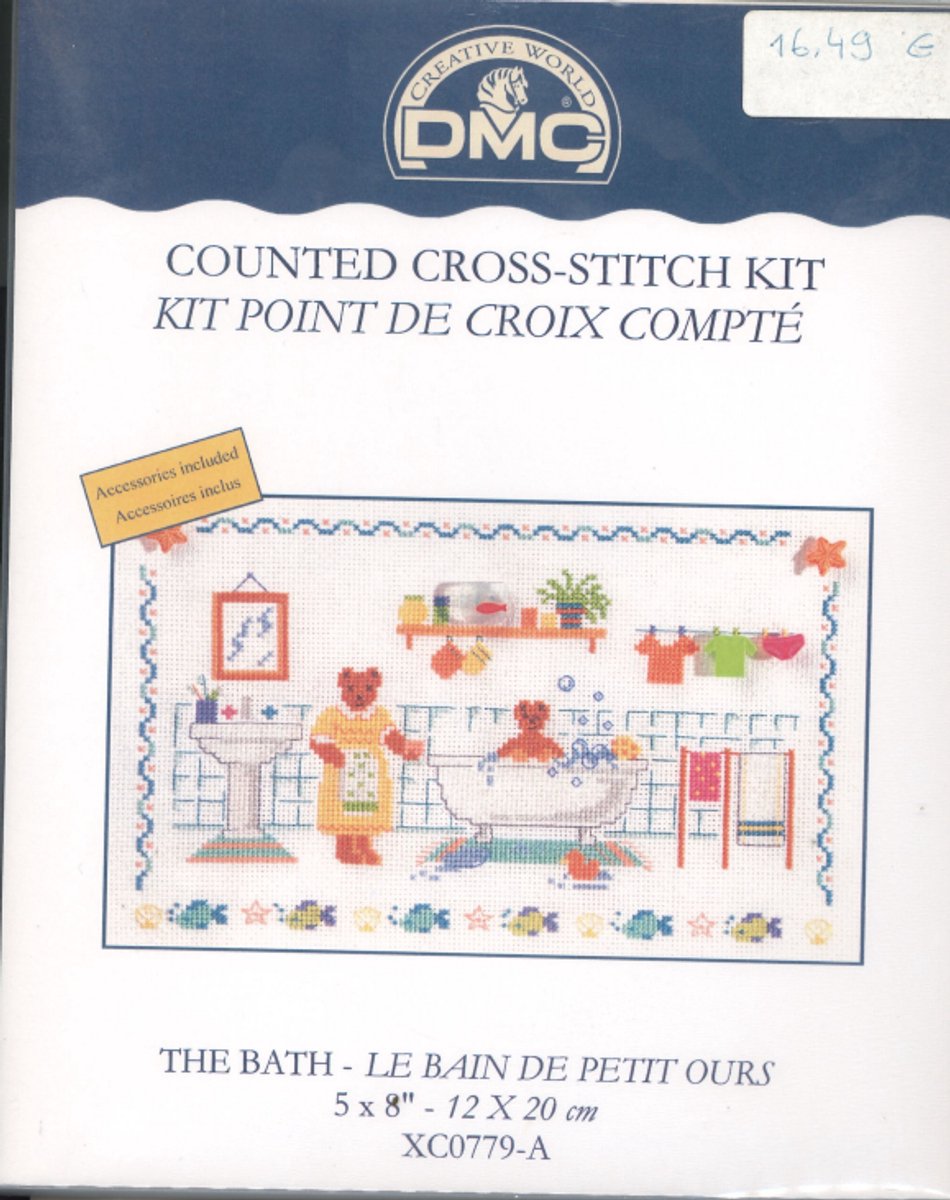 DMC Borduurpakket - The Bath