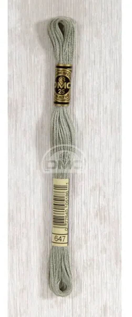 DMC borduurgaren 647 Grijs