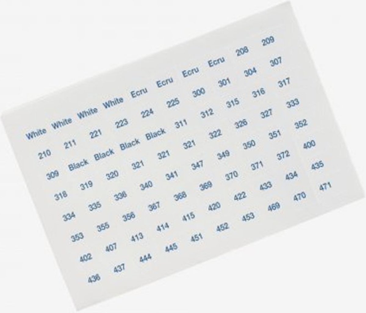 Dmc Stickers Voor Borduurgaren