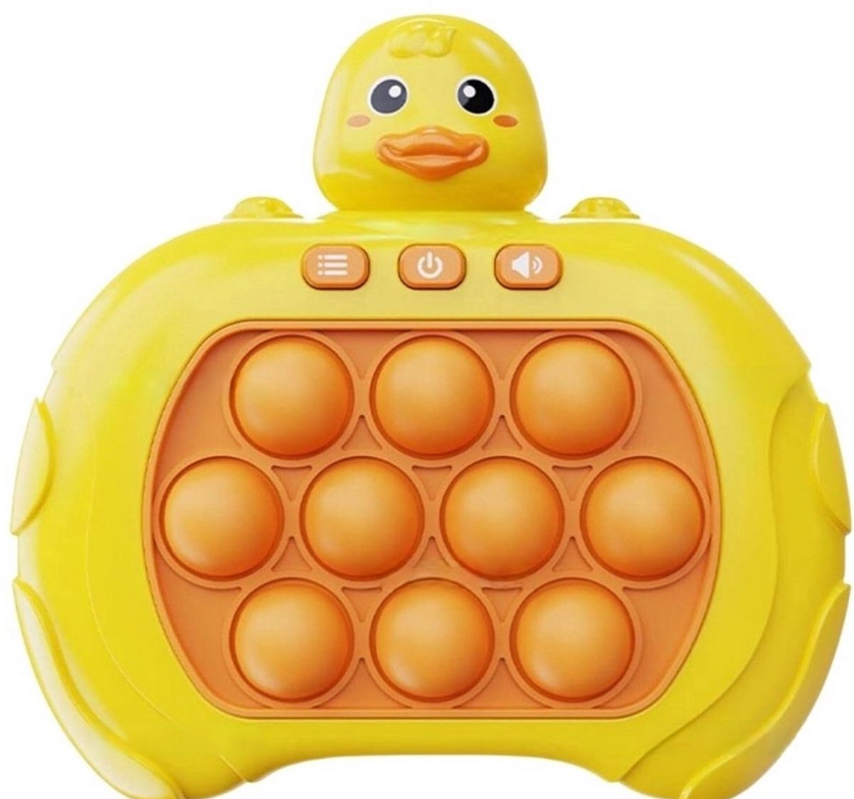 Eend - V3 Quick push - Pop It Spel - Pop It Game - Spel - Speelgoed - Educatief Speelgoed - Game - Game Controller - Fidget Toy - Quick Push - Montessori Speelgoed - Anti Stress Speelgoed - Inclusief Licht en Geluidseffecten