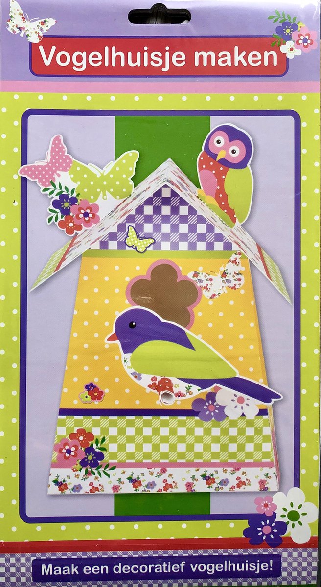 Vogelhuisje maken, Maak een decoratief vogelhuisje