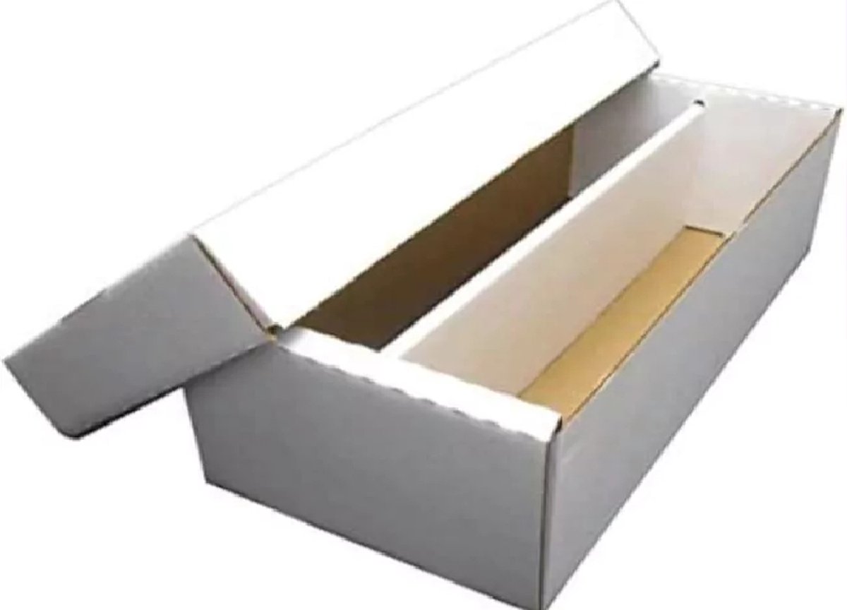 Kaarten opbergdoos 2000 karton – cardbox (Fold-out Storage Box) - Trading kaarten - Made in the Germany - Met deksel