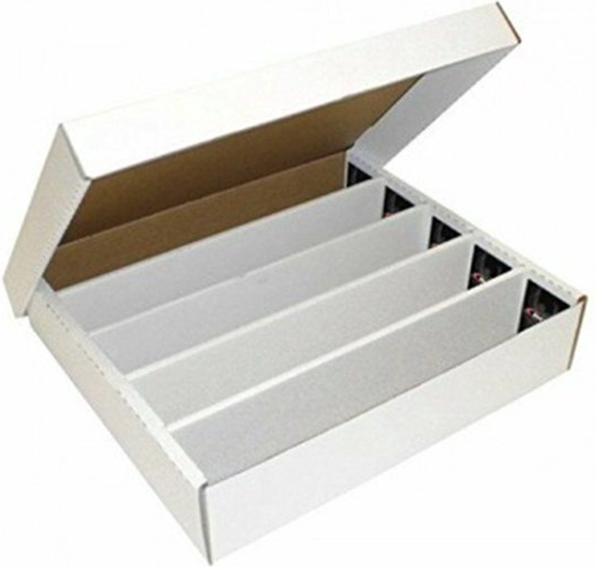 Kaarten opbergdoos 7500 karton – cardbox (Fold-out Storage Box) - Trading kaarten - Made in the Germany - Met deksel