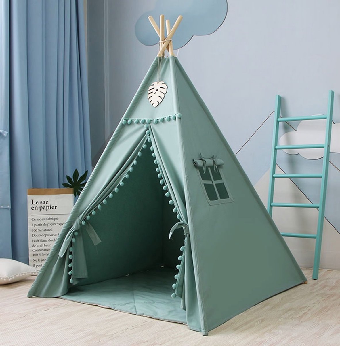 Tipi tent Green
