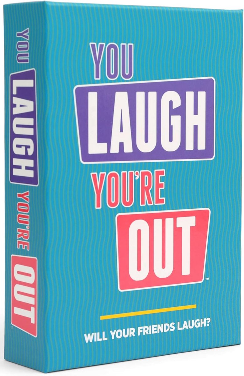 You Laugh Youre Out - Hilarisch Partyspel - Kaartspel - Gezelschapsspel - Engelstalig - DSS Games