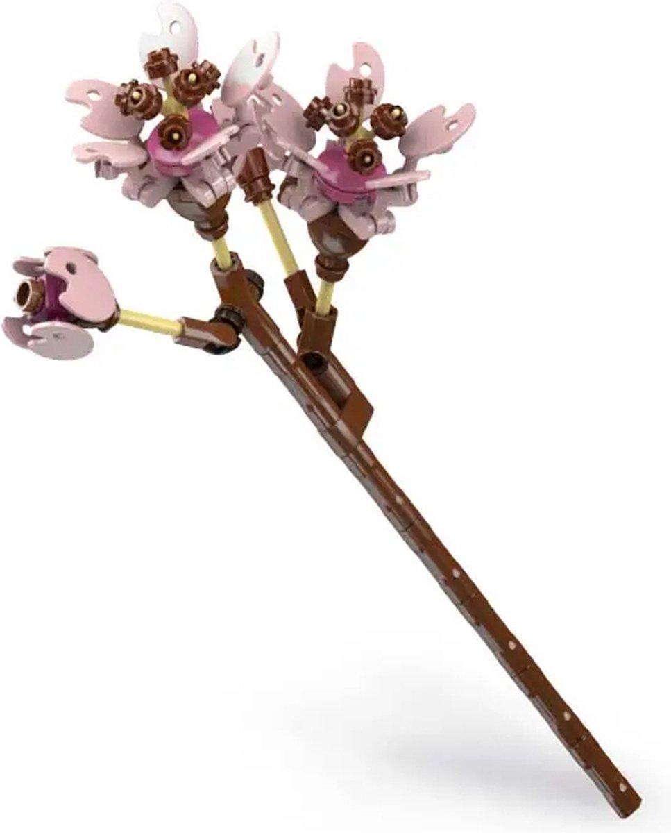 DW4Trading Bloemenboeket Bouwset Kersenbloesem - 108 Stukjes