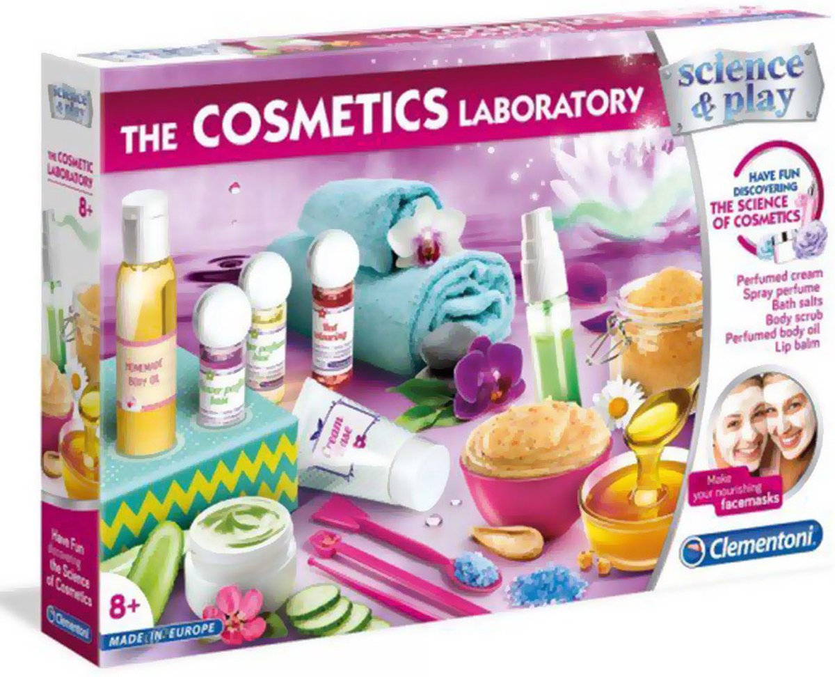DW4Trading Clementoni Cosmetica Laboratorium - Wetenschap & Spel - Spelend leren - Experimenteerdoos - Parfum