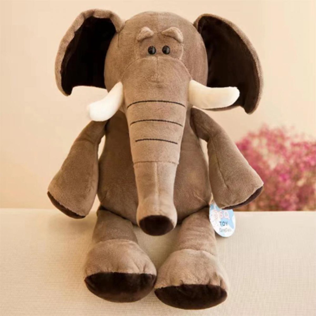 DW4Trading® Knuffel Olifant 25cm