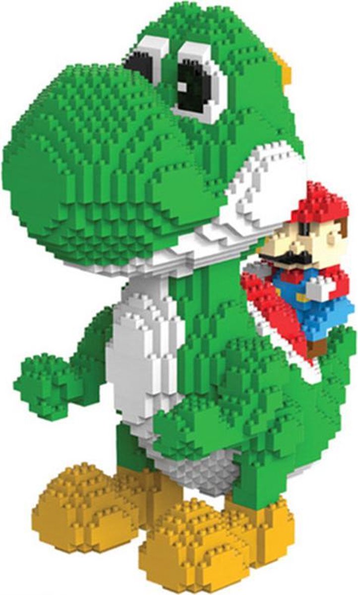 DW4Trading® Supermario Yoshi 2276 stuks Lego miniblocks compatibel