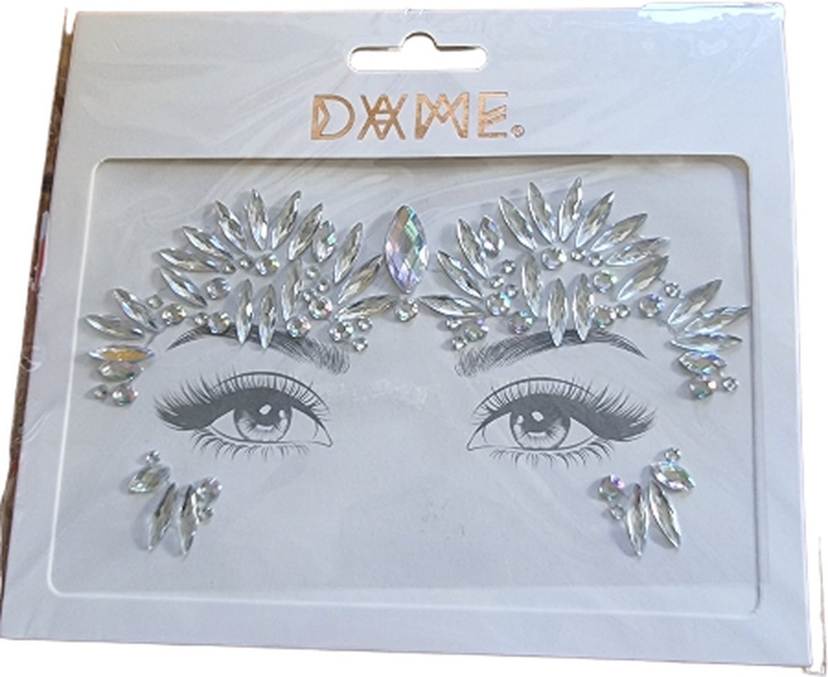 Gezicht sticker/face jewel - diverse varianten