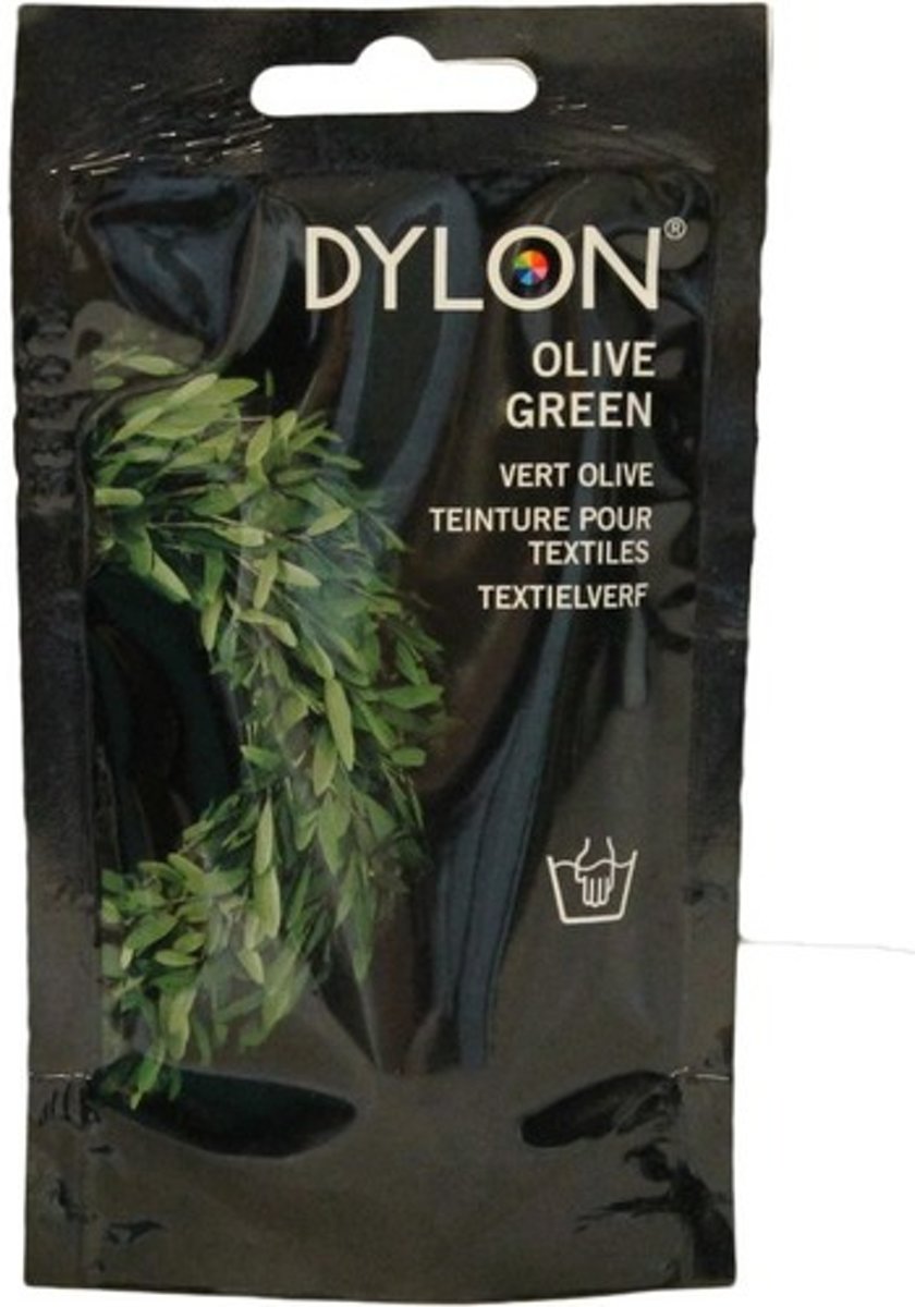 DYLON HANDWASVERF ZAKJE 50 G  OLIVE GREEN 34