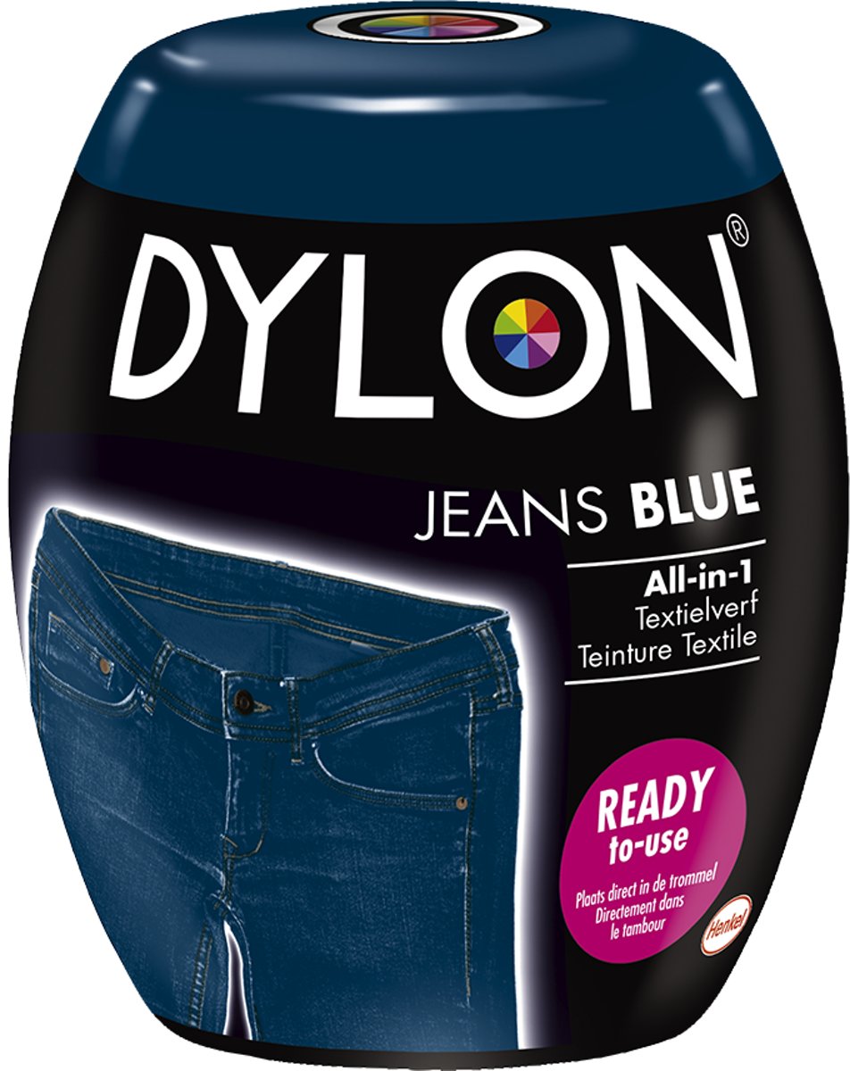 Pods blue jeans textielverf