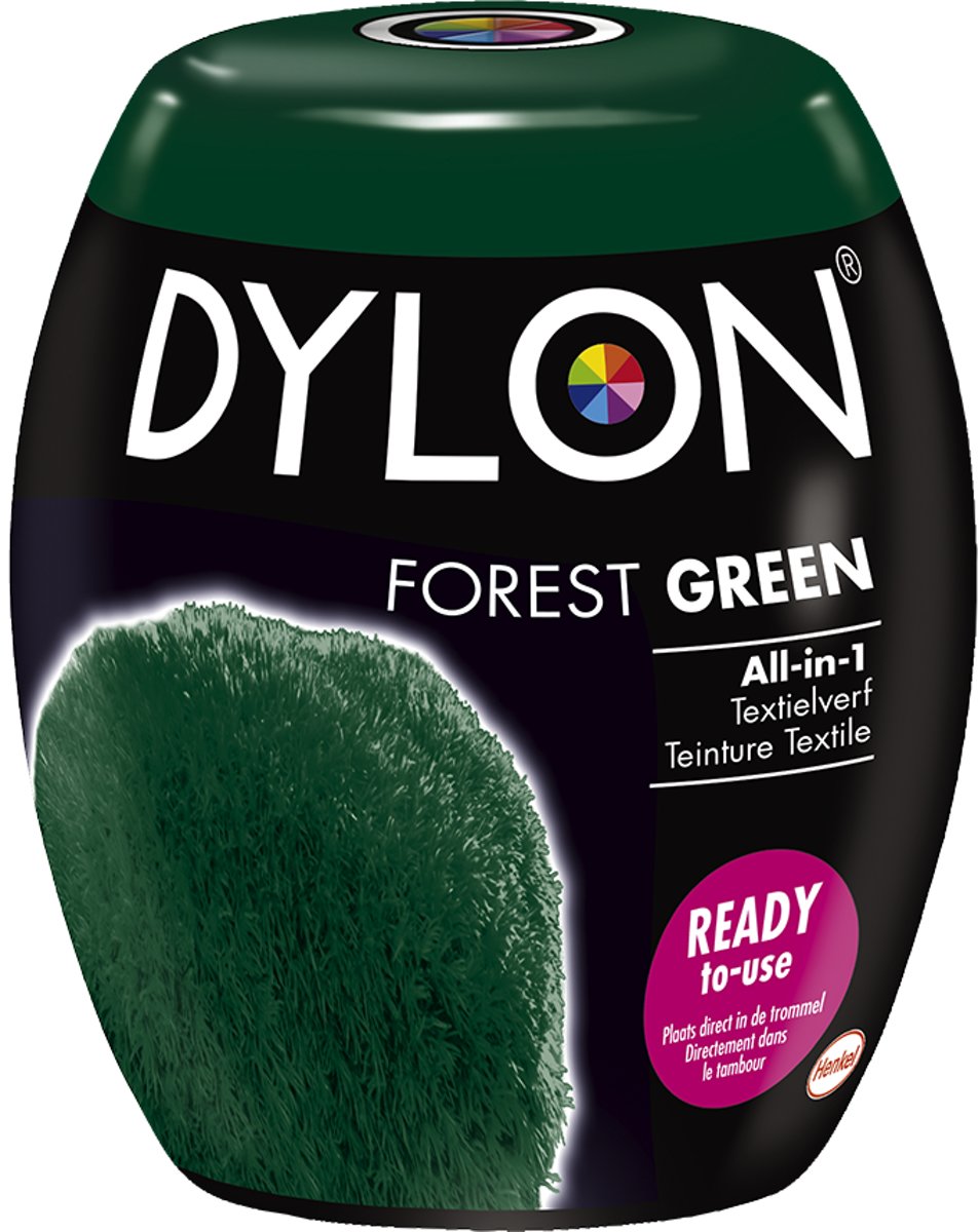 Pods forest green textielverf