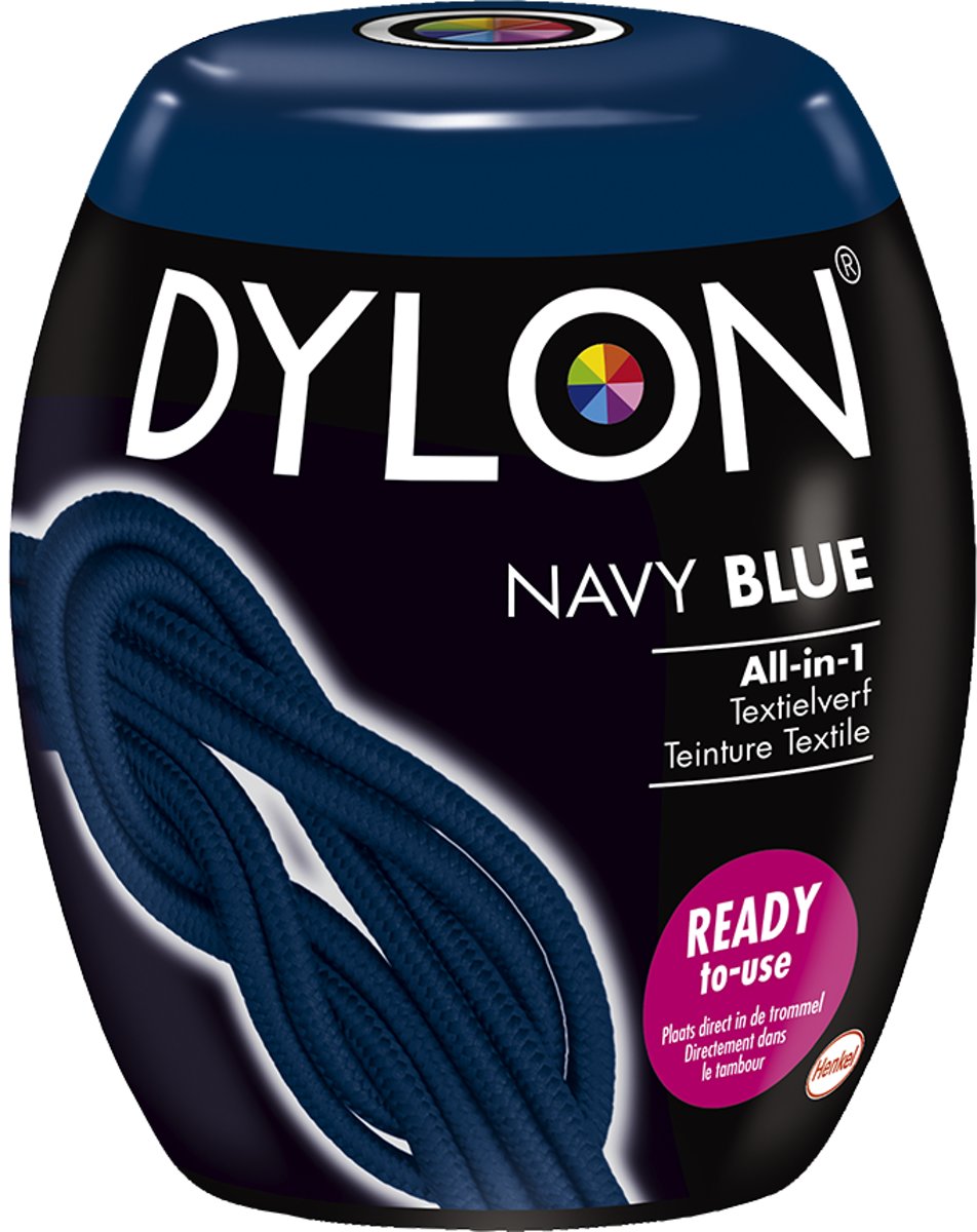 Pods navy blue textielverf