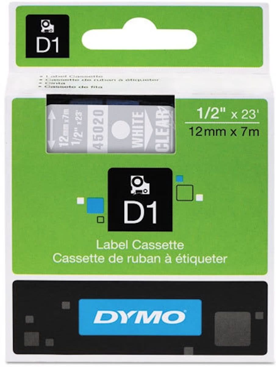 DYMO D1 Standard 12mm x 7m D1 labelprinter-tape
