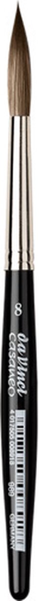 Da Vinci Serie 989 Casaneo Aquarelpenseel Rigger brush nr 8 korte steel