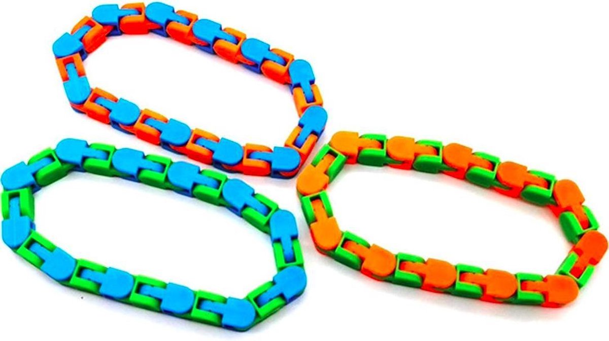 Fidget toys - Wacky tracks - set van 3 - Fidget pakket - Pop it