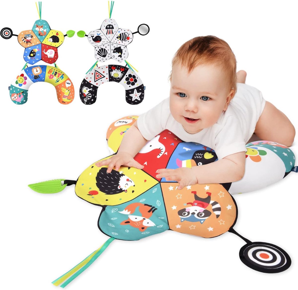 DailySupplies® Baby Speelgoed 0 Jaar - Kinderspeelgoed 6 Maanden - Multicolor