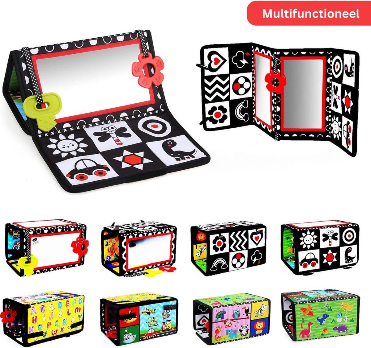 DailySupplies® Baby Speelgoed 0 Jaar - Kinderspeelgoed 6 Maanden - Multicolor