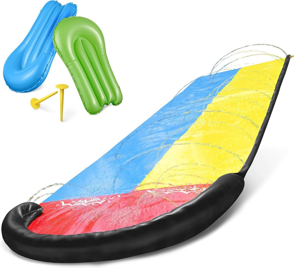   Buikschuifbaan - Waterglijbaan - Waterslide