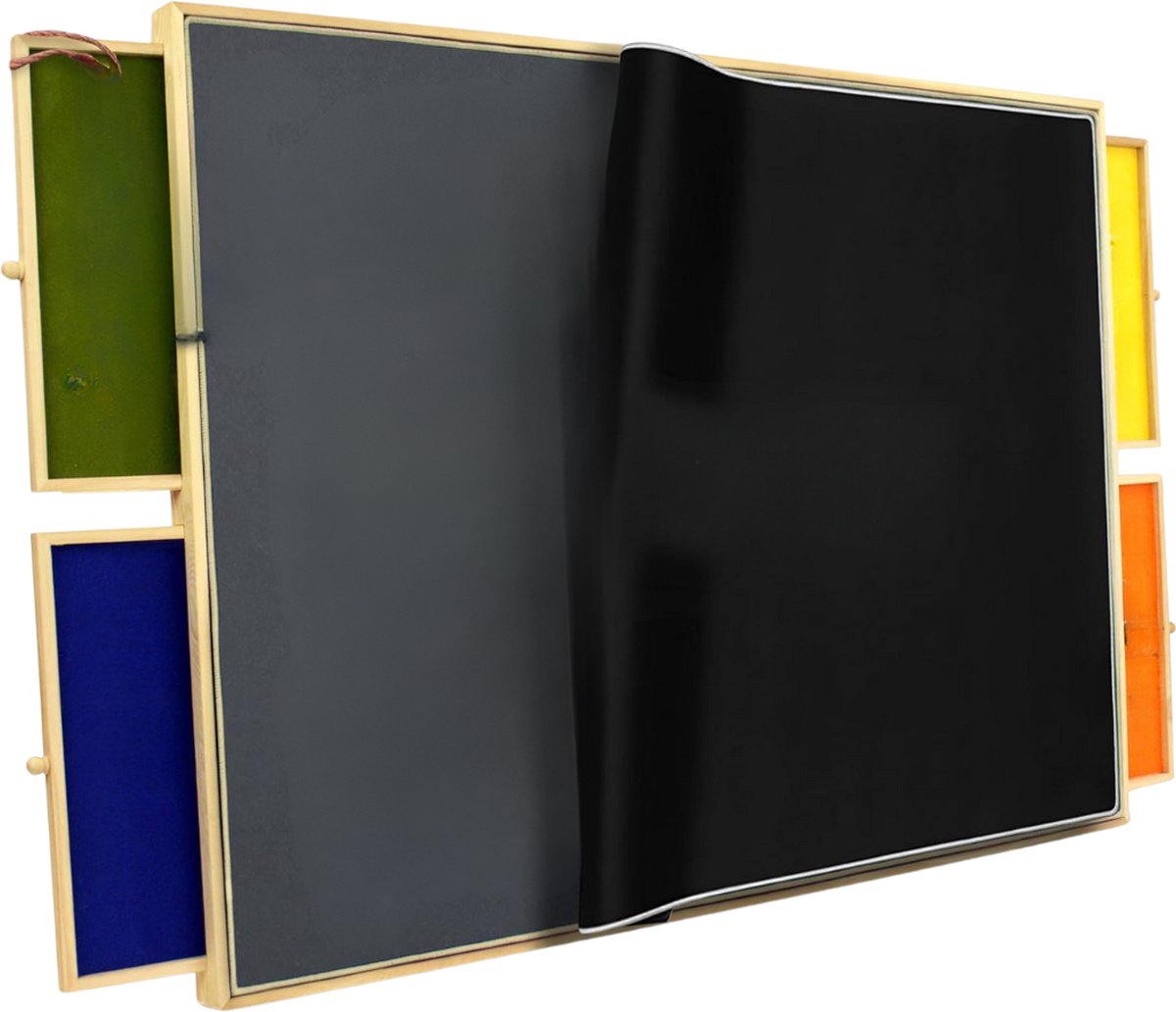 DailySupplies® Puzzeltafel - Puzzelmat - Puzzelmap - Grijs en Bruin