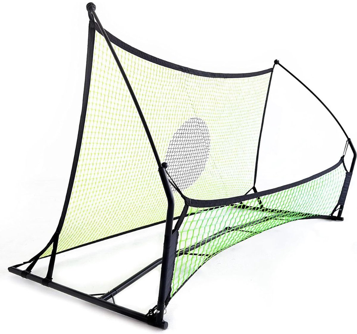   Rebounder Voetbal - Voetbaldoel - Bouncer Spullen - Zwart