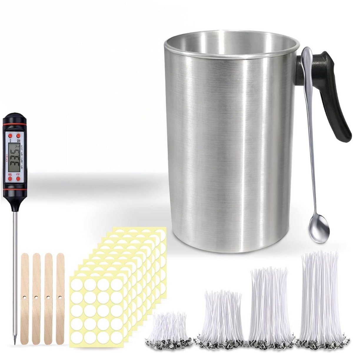 DailySupplies® Smeltpan voor Kaarsen - Smeltpan - Kaarsen Maken voor Volwassenen