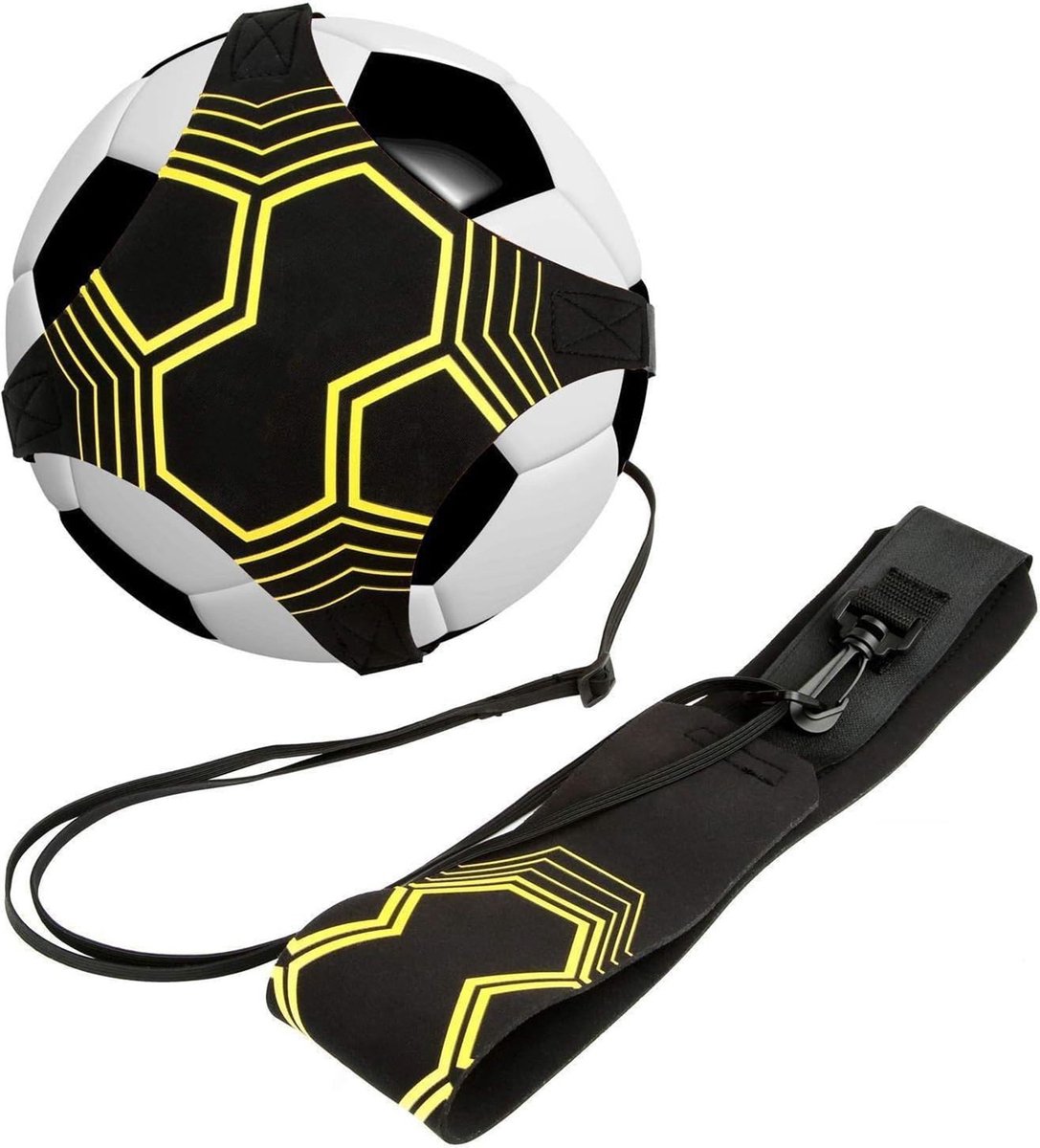 DailySupplies® Voetbal Spullen - Voetbaldoeltje - Trainingsmateriaal - Zwart