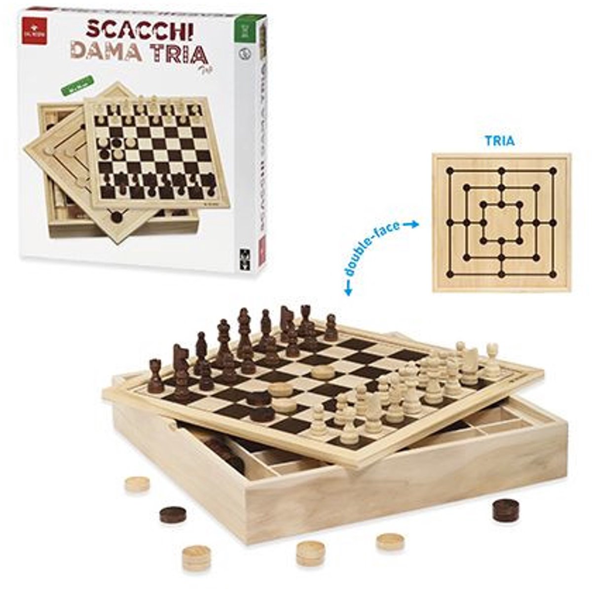 Dal Negro 053909 schaakset Schaakspel