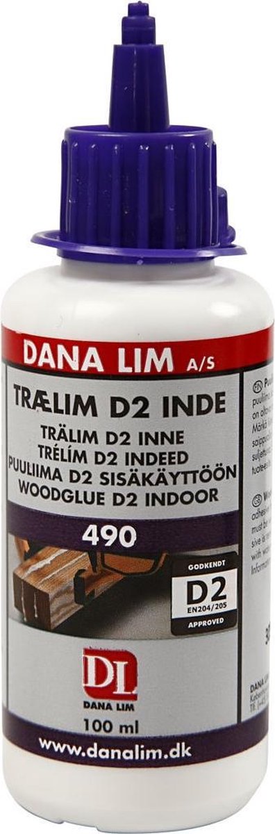 Dana Lim Houtlijm D2 Wit 100 Ml